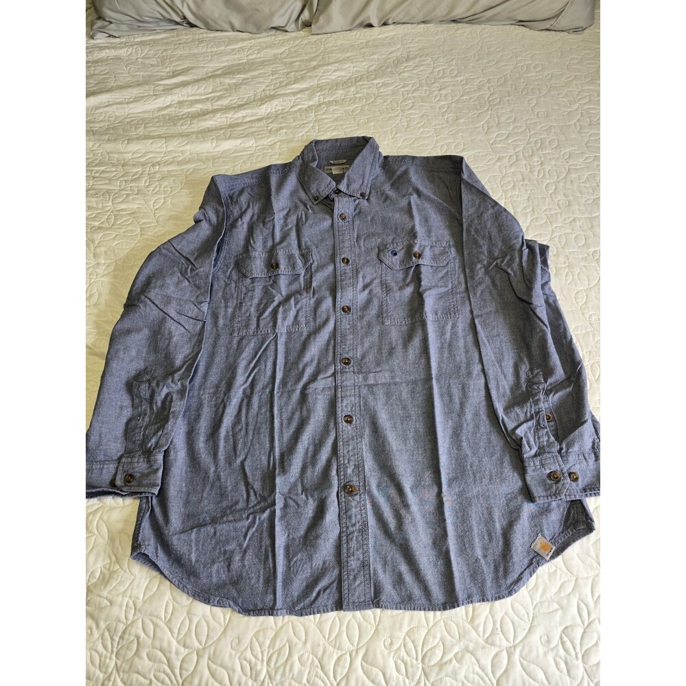 Carhartt 100% Cotton Long Sleeve Men's Shirt Men's XL